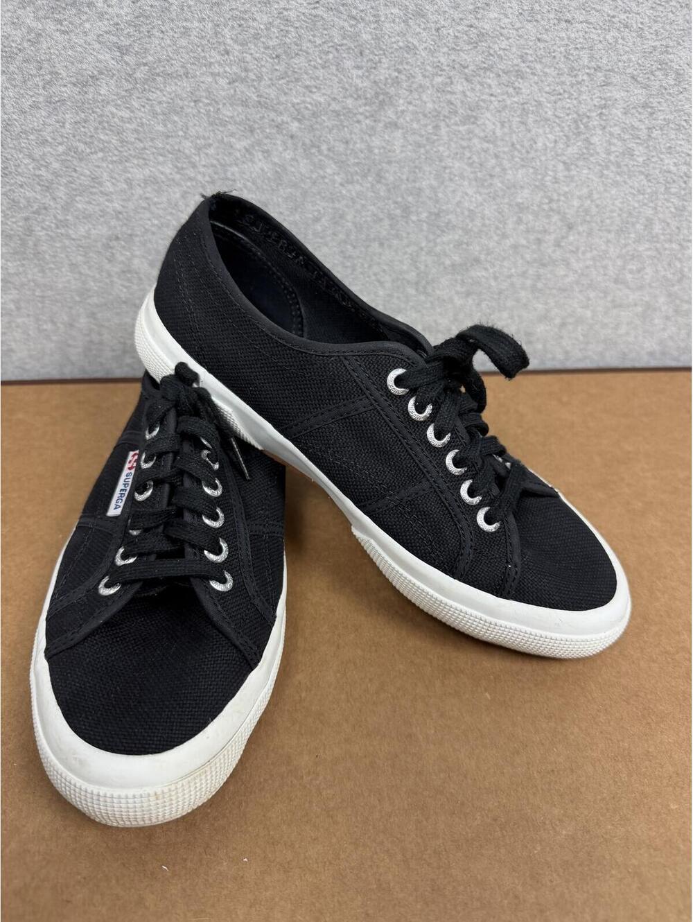 Superga Blaxk Canvas Sneaker